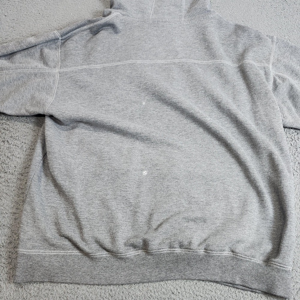Budweiser Attitude Hoodie Mens Large Gray Pullover King Of Beers Sweatshirt - Picture 7 of 9